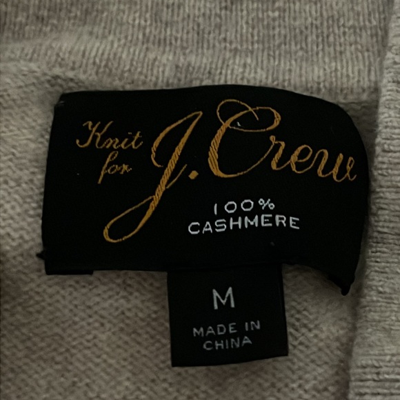 JCrew Cashmere Collared Sweater-Polo - Picture 2 of 5